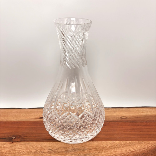 Stuart cut crystal glass vase - stuart,