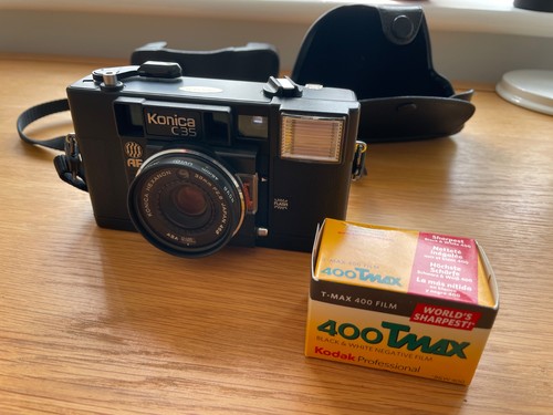 Serviced konica c35 35mm - konica, af
