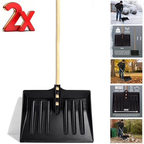 Snow shovel pusher scooper - shovel,