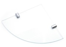 Glass shelves wall mounted - glass,