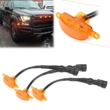 3x Auto Upper Front Amber