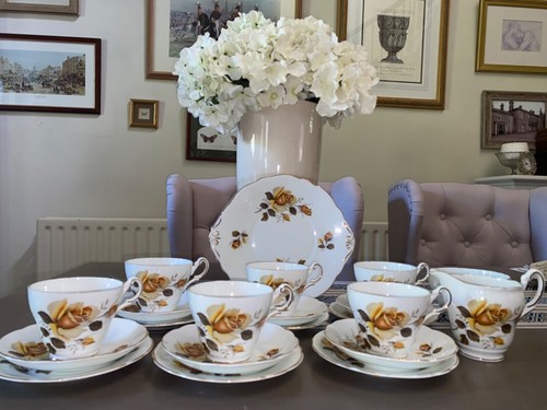 Vintage china tea set - vintage,