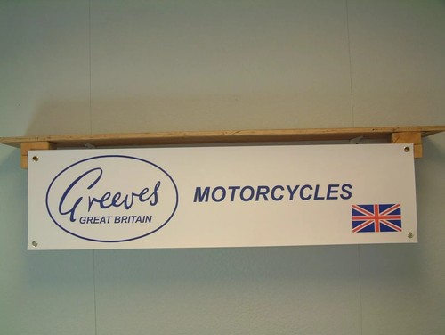 Greeves motorcycles banner - greeves,