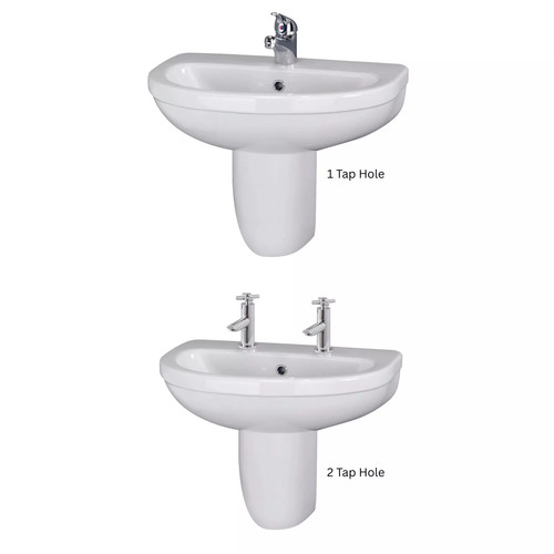 Vito round basin and - round, semi