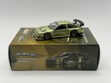 1/64 NEW Tarmac Works Toyota Sprinter Trueno AE86 Widebody Green T64G-060-GR