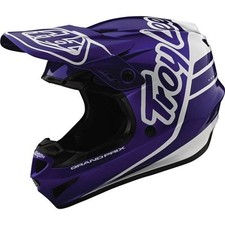 Troy Lee Designs GP Silhouette Youth Helmet | Navy Blue/White | Sz M