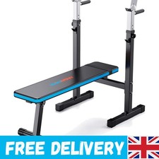 Compact Adjustable Weight Bench with Dip Station – Ultimate Home Gym Equipment