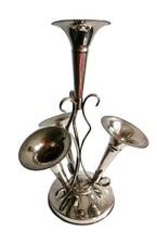 Antique 4 Trumpet Epergne