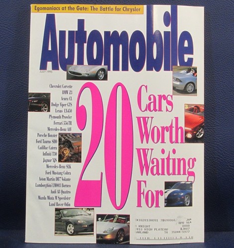 Automobile magazine july 1995 - july,