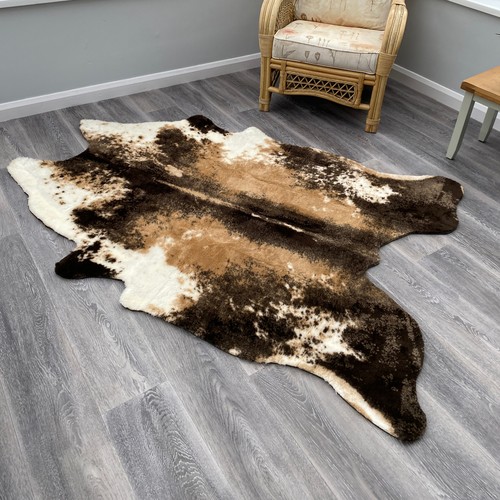 Large faux cow hide - hide, carpet