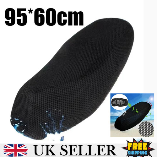 Mesh motorcycle seat cover - 3d,