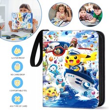 Trading Card Binder 900 Pocket Card Holder Collection Binder Pokemon Cards Album