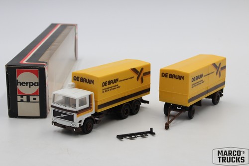 Herpa volvo f12 truck trailer - herpa, truck/trailer