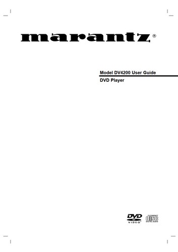 Marantz dv4200 dvd player - dvd,