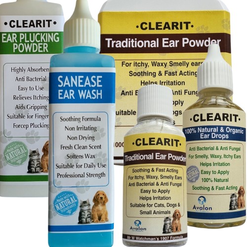 Clearit pet ear care range - clearit,