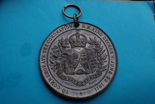 1911 coronation medal george - medal,,