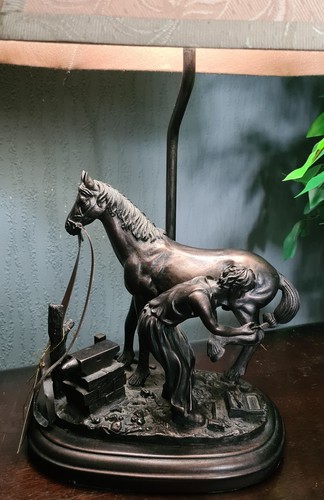 Horse and farrier - horse,