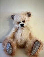 Hand Made Mohair Bear Made In England ???????Ooak