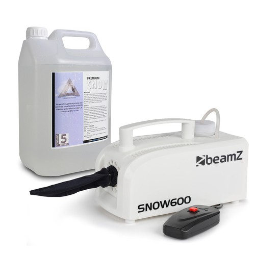 Beamz snow 600 machine - snow,