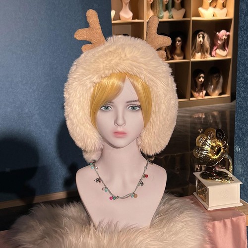 Female mannequin head with - female,
