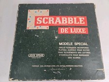 French Edition Scrabble Deluxe