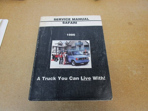 1986 gmc safari van minivan - 1986,