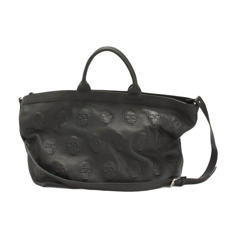Pelle black italian - black, leather