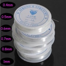 Crystal Thread Clear Beading