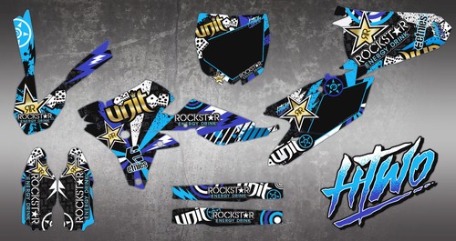 Yz250f graphic kit stickers - graphic,