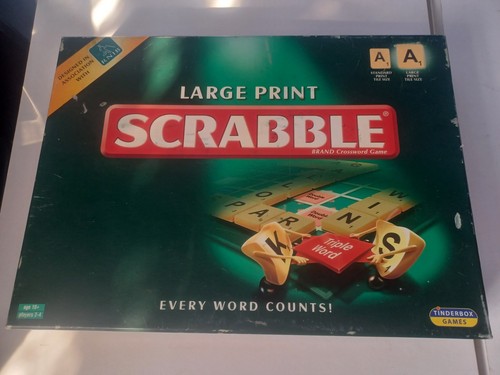 Scrabble large print game - game, rnib