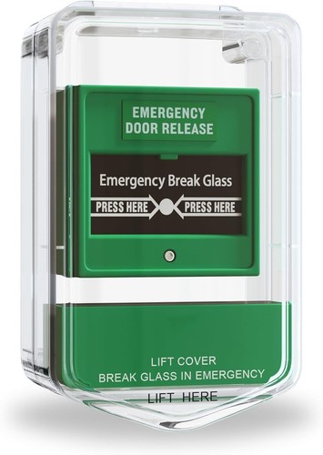 Emergency door release break - emergency,