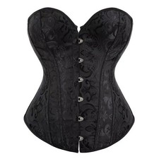 Women Lace Up Boned Underbust