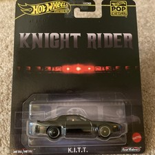 2025 Hot Wheels Premium Knight Rider KITT Car Black Pop Culture 1:64 Diecast