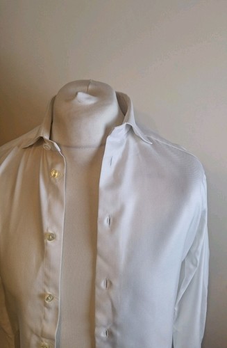 Eton shirt white twill - shirt, 15"