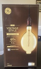 GE Large Vintage LED Amber