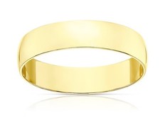 9ct Yellow Gold 4mm Super