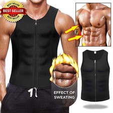 Men Sauna Suit Sweat Vest