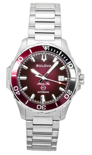 Bulova marine star red - bulova, dial
