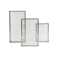 Argentinian Stainless Steel and Steel Barbecue Grill