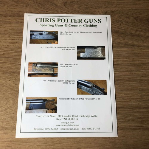 Guns81 magazine advert 12x9 - magazine,