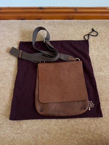 Genuine mulberry brown leather - mulberry,