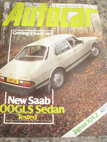 Autocar magazine feb 1981 saab - magazine,