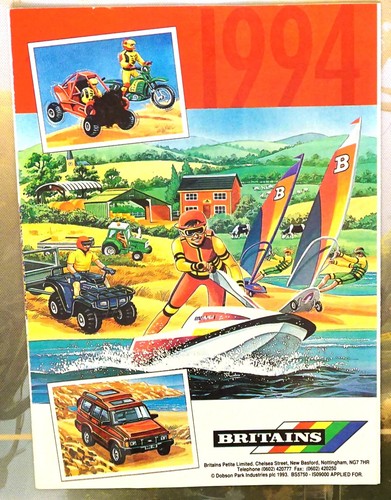 Britains farm catalogue 1994 - britains,