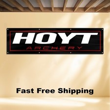HOYT ARCHERY 2'X8' BANNER FLAG