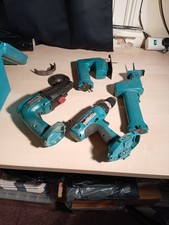 Job Lot Of Power Tools Makita Bare Unit  Spares Repairs No Batteries, + Toolbox