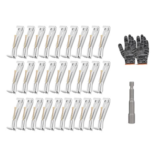 28pcs rain gutter hangers - hangers, with