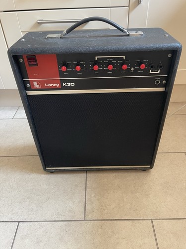 Vintage laney k30 black guitar - black,