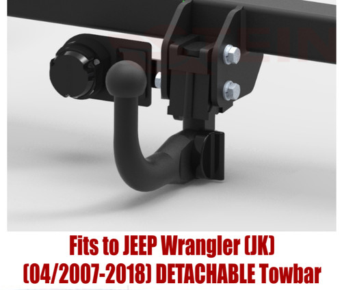 Detachable tow bar for - tow,