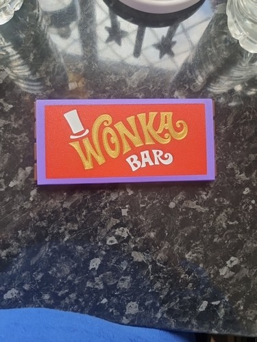 Printed wonka bar - printed,