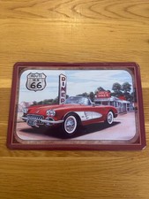 Embossed Route 66, Corvette